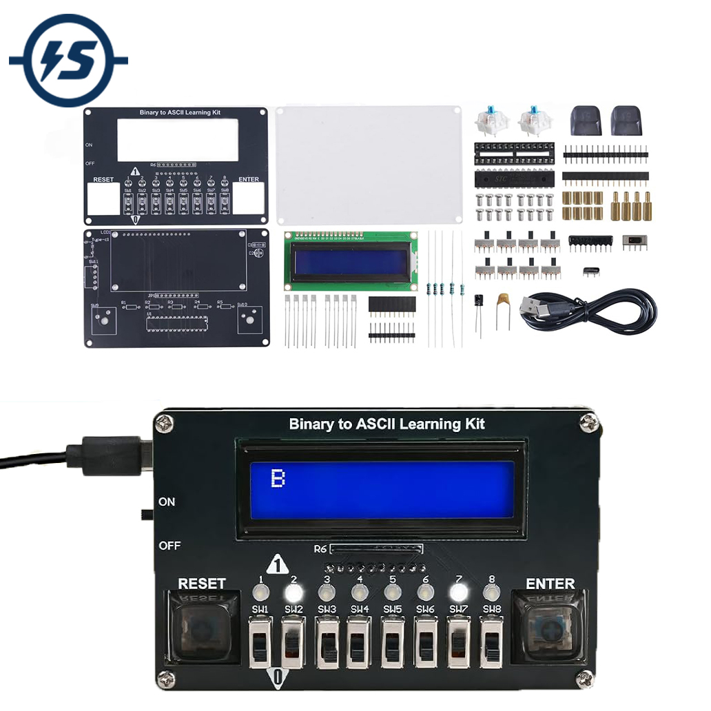 Diy Electronics Projects For Adults - DIY Binary ASCII Code Transmitter Electronics