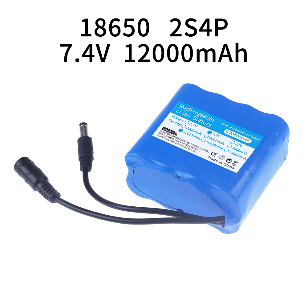 2S4P 18650 Lithium Battery 7.4 - đánh giá và giá Diy Rc Electronics