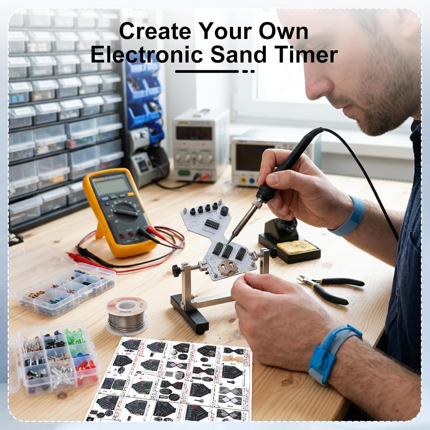 DIY Electronic Hourglass Solde - đánh giá và giá Diy Electronics Projects For Adults