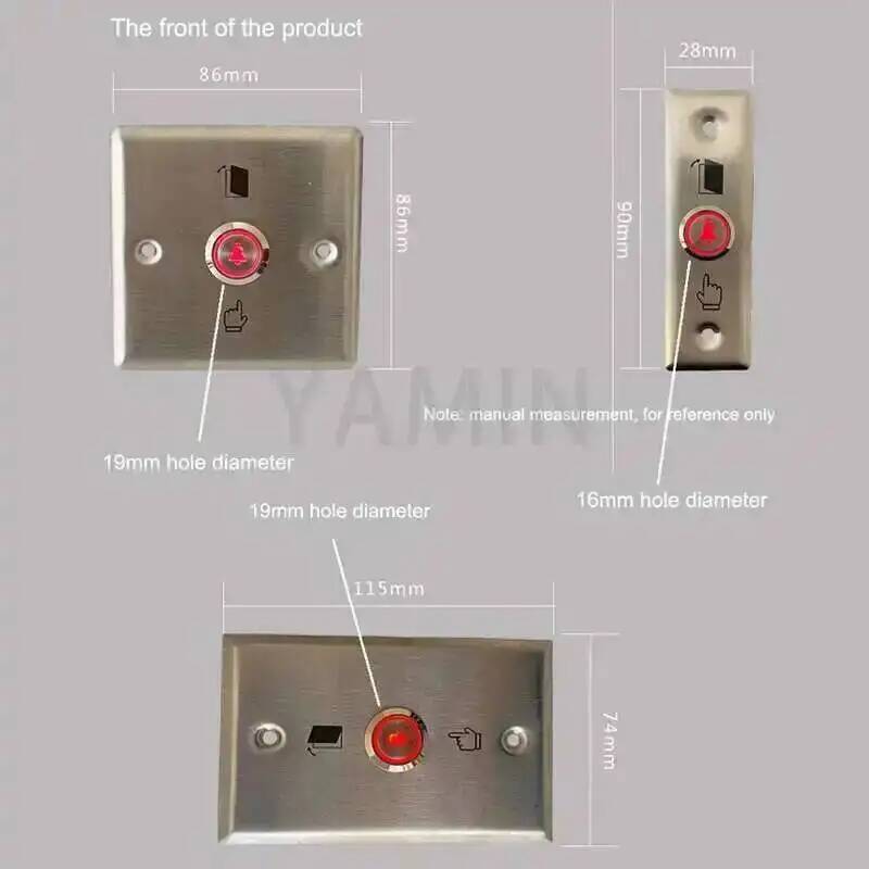16/19Mm Chuông Cửa Nhất Thời T - đánh giá và giá Push Button Tactile