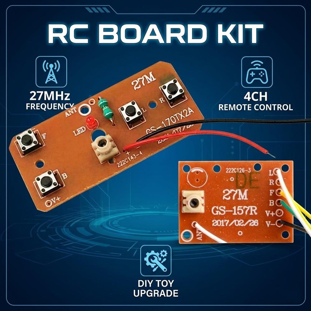 27MHz Remote Control Kit 4CH W - đánh giá và giá Diy Electronic Modules