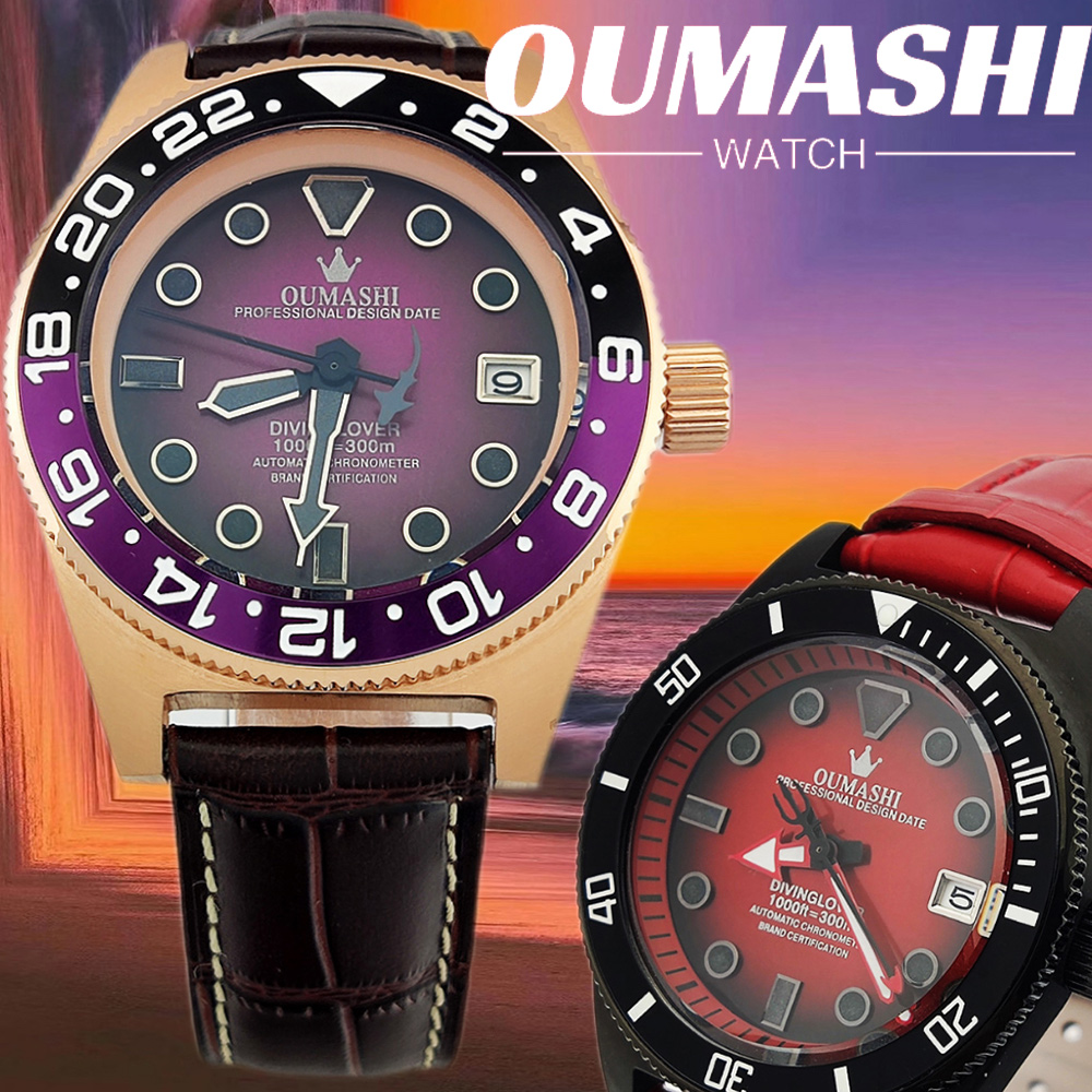 40.5mm customized watch NH35 M - đánh giá và giá Push Button Tactile