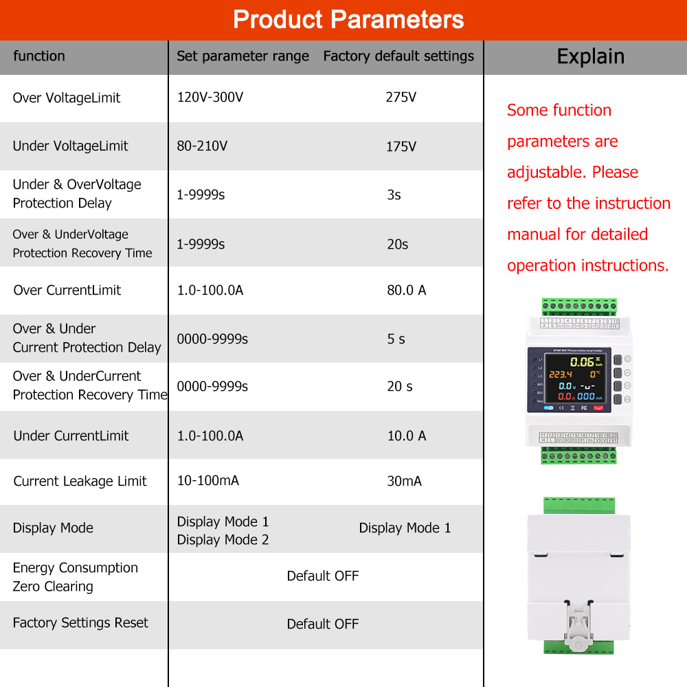 Tuya WiFi Smart Energy Meter B - đánh giá và giá Diy Electronics Store
