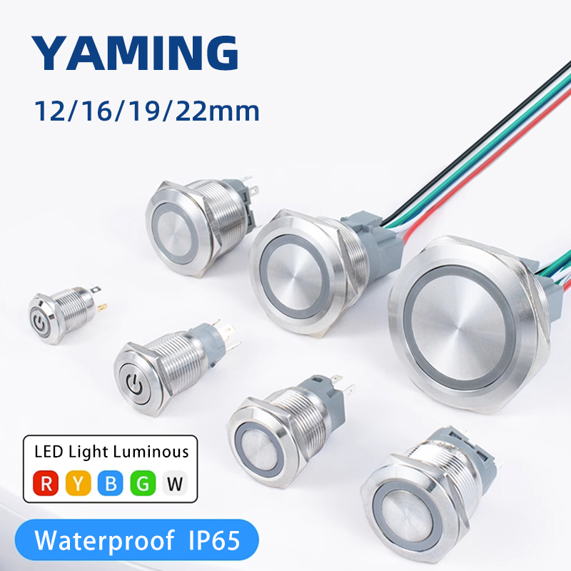 12/16/19/22mm Metal Push Butto - đánh giá và giá Push Button Tactile