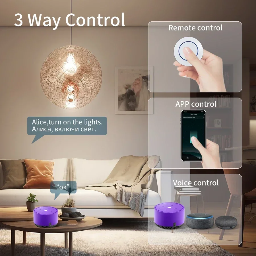 Tuya Wifi Smart Switch RF 433M - đánh giá và giá Rf 433Mhz Module