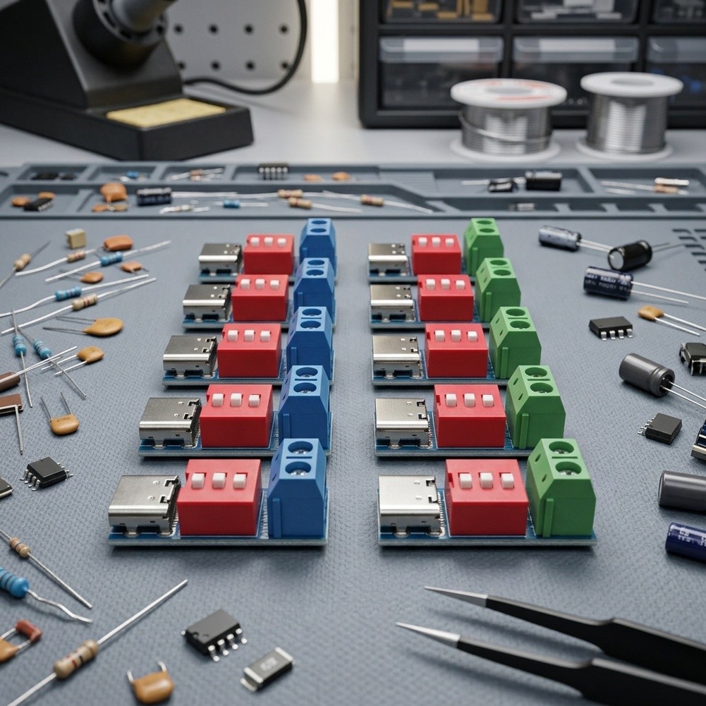 10pcs USB C For PD Trigger PCB - đánh giá và giá Diy Electronic Modules