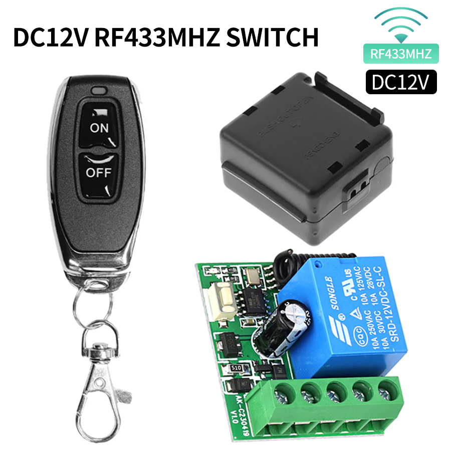 433MHz DIY Wireless Switch DC1 - đánh giá và giá Rf 433Mhz Module