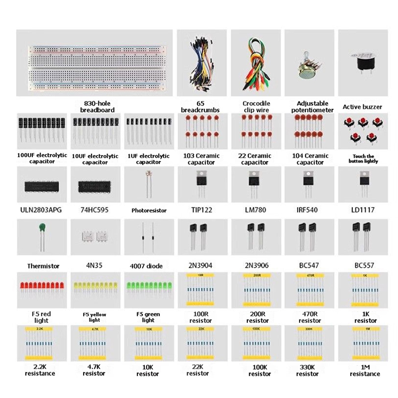 DT98 Electronics DIY Learning  - đánh giá và giá Diy Electronics Basics