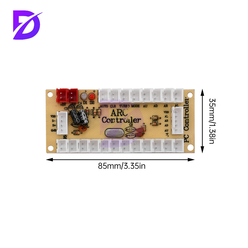USB Arcade Joystick Chip Circu - đánh giá và giá Diy Arcade Electronics Kit