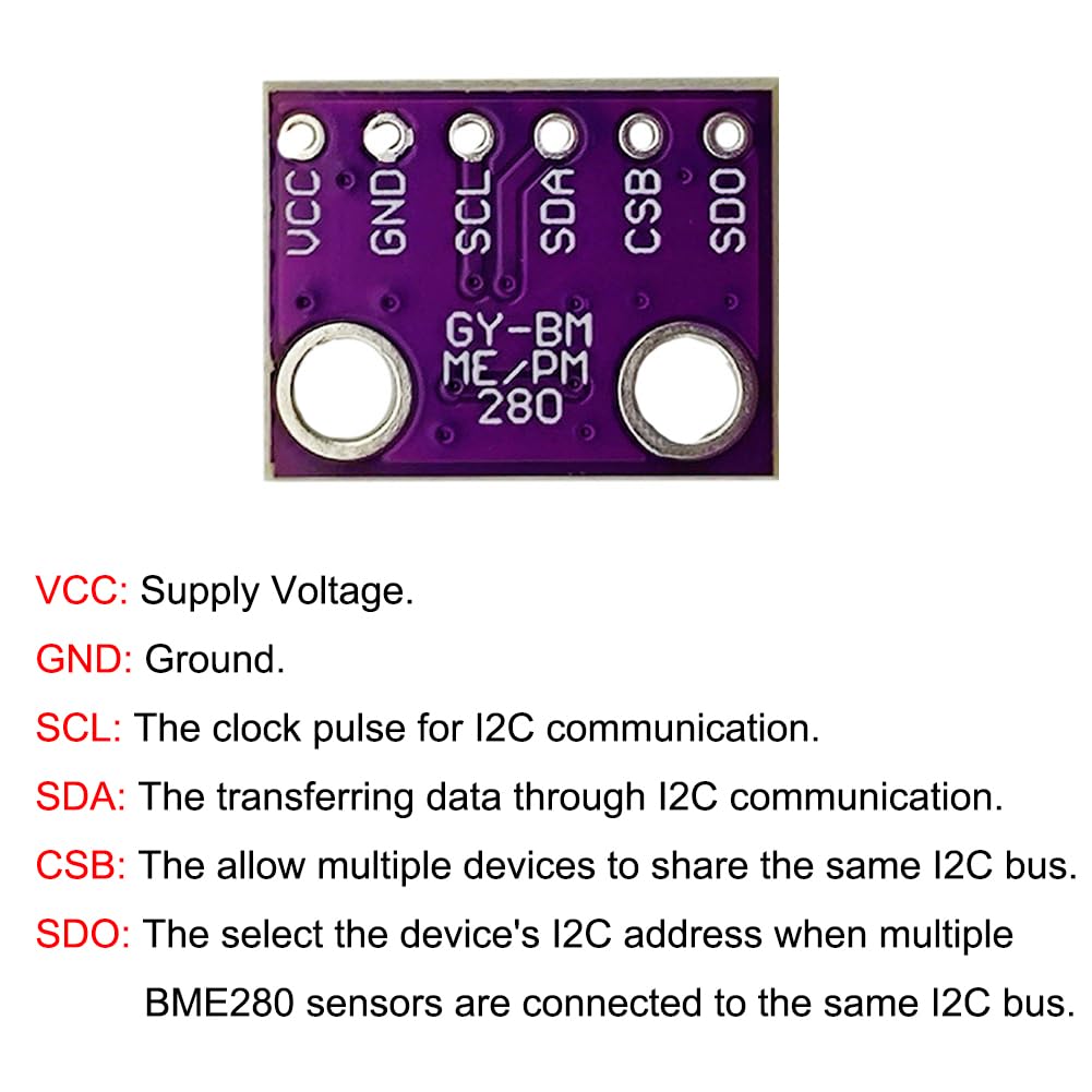 GY-BME280-3.3 High Precision A - đánh giá và giá Bme280 Humidity Sensor