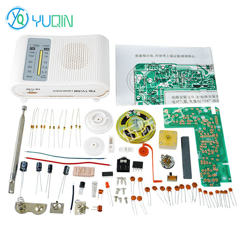 210SP AM/FM Radio Kit DIY Elec - đánh giá và giá Diy Electronics Projects For Adults