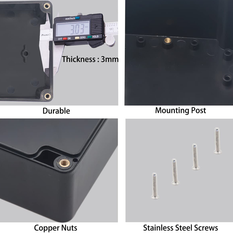 Waterproof Junction Box ABS Pl - đánh giá và giá Diy Electronics Housing