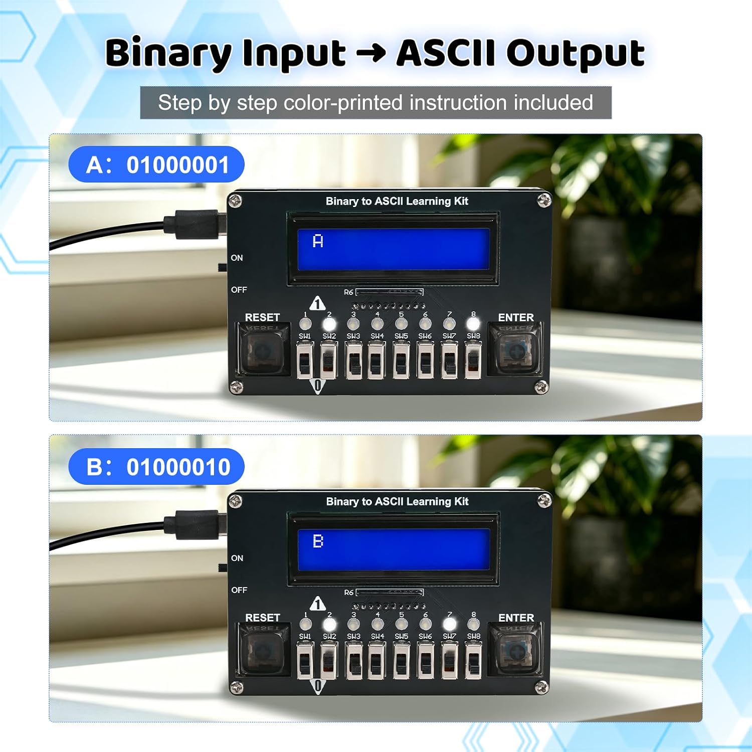 DIY Binary ASCII Code Transmit - đánh giá và giá Diy Electronics Projects For Adults